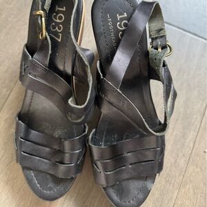 Madewell Strappy Black Sandals